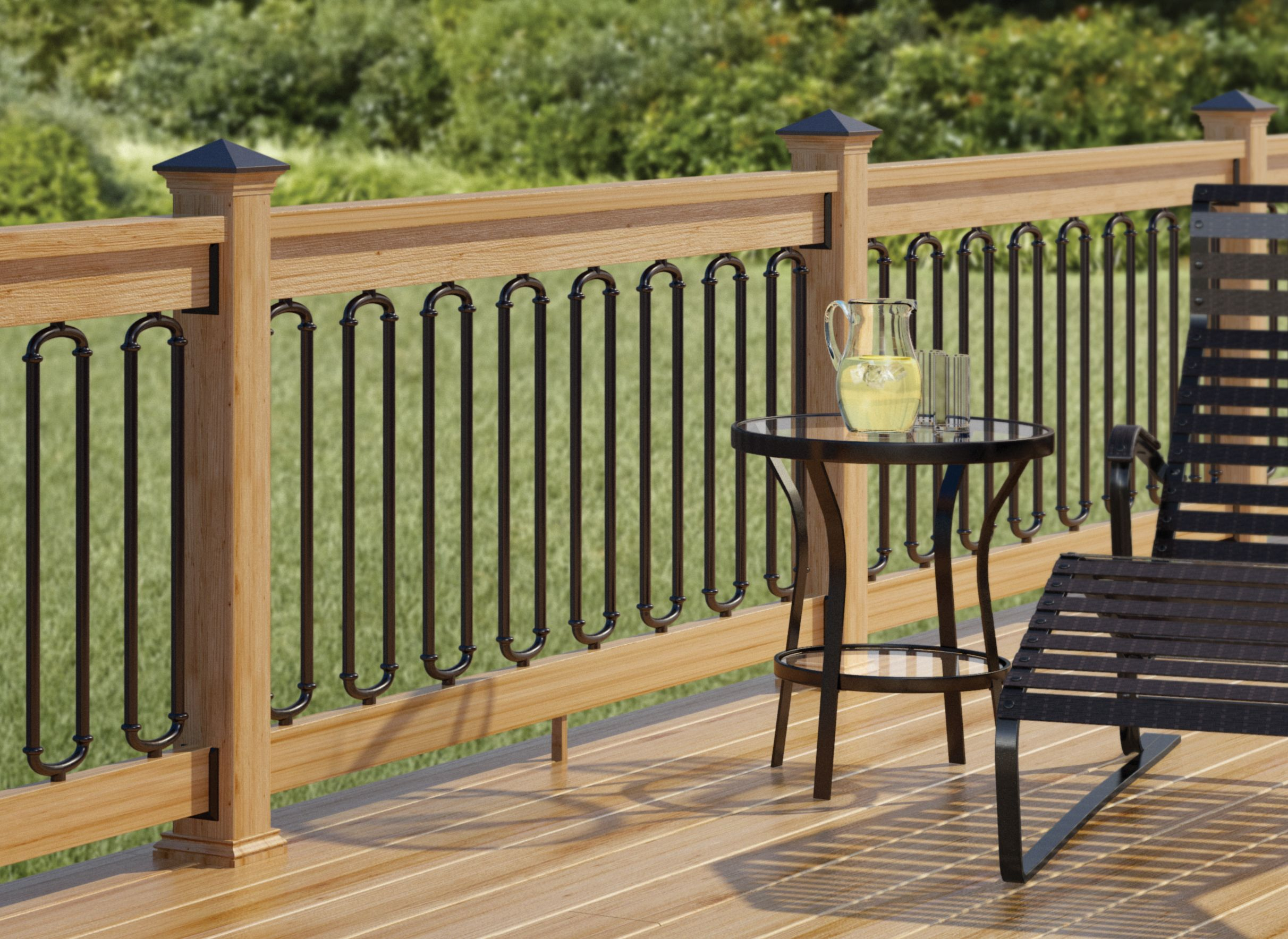 Wrought Iron Deck Railing Designs Check Out 100s Of Deck Ideas Joy inside proportions 2424 X 1768