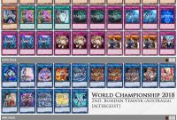 Yu Gi Oh World Championship 2018 Decks Road Of The King with regard to dimensions 980 X 1240