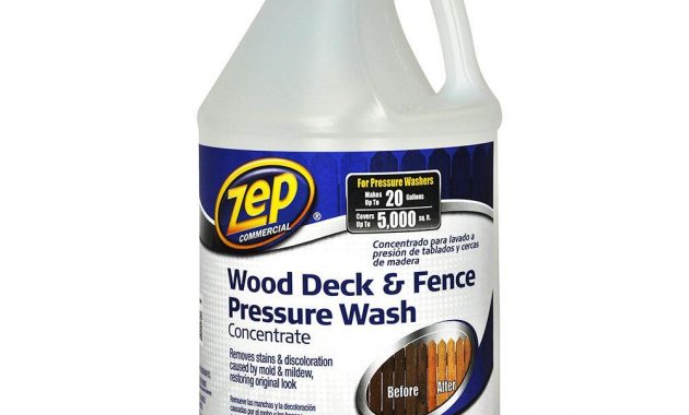 Zep Wood Deck Fence Pressure Wash Concentrate 1 Gal Viceroy inside sizing 1000 X 1000