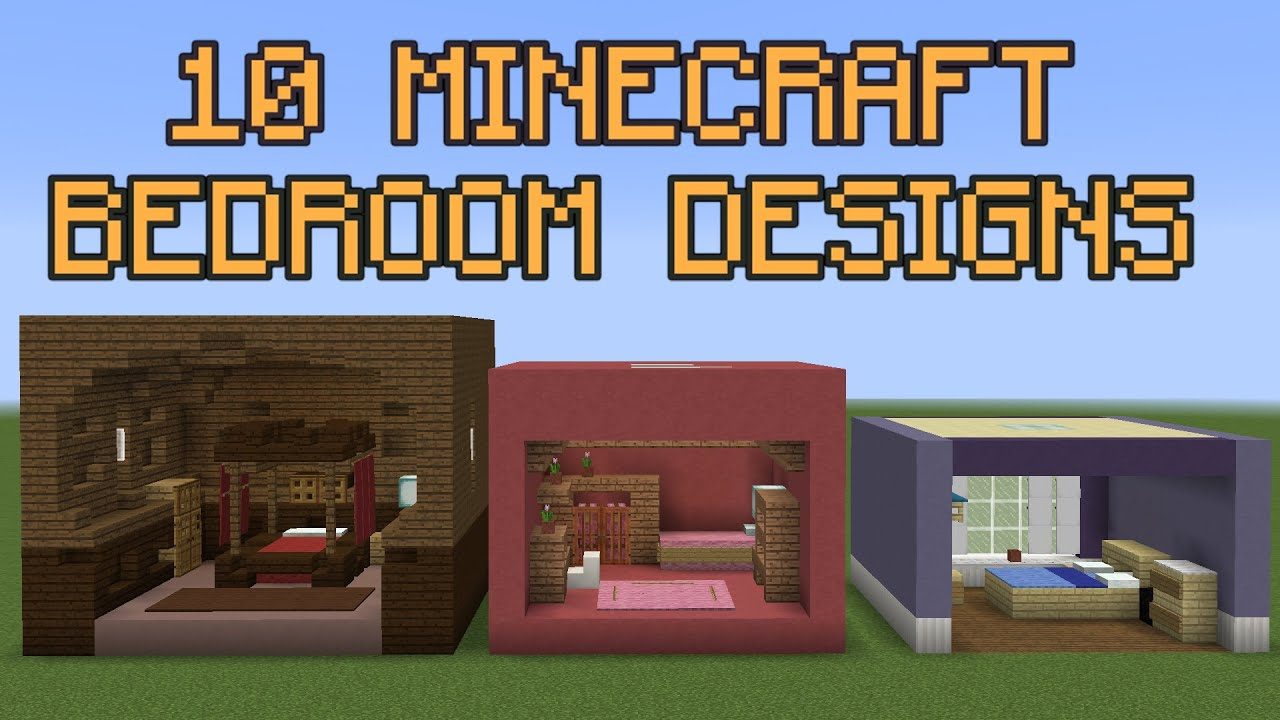 10 Minecraft Bedroom Designs throughout sizing 1280 X 720