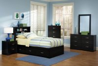 115 Kith Jacob Twin Black Storage Bedroom Set inside sizing 2050 X 1614