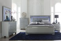 1916 Allura White Bedroom Set With Led Lights inside sizing 1500 X 1159