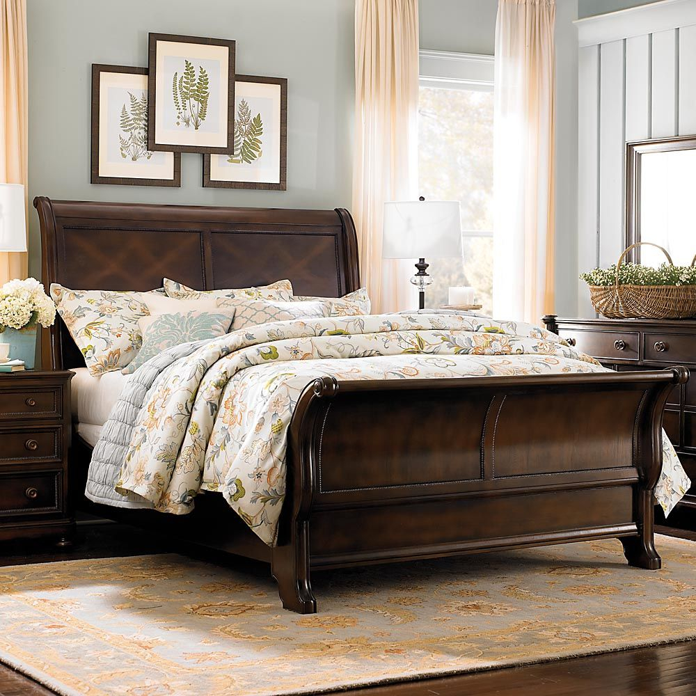 21 Marvelous Bedroom Designs With Sleigh Beds Pieces To The House for measurements 1000 X 1000