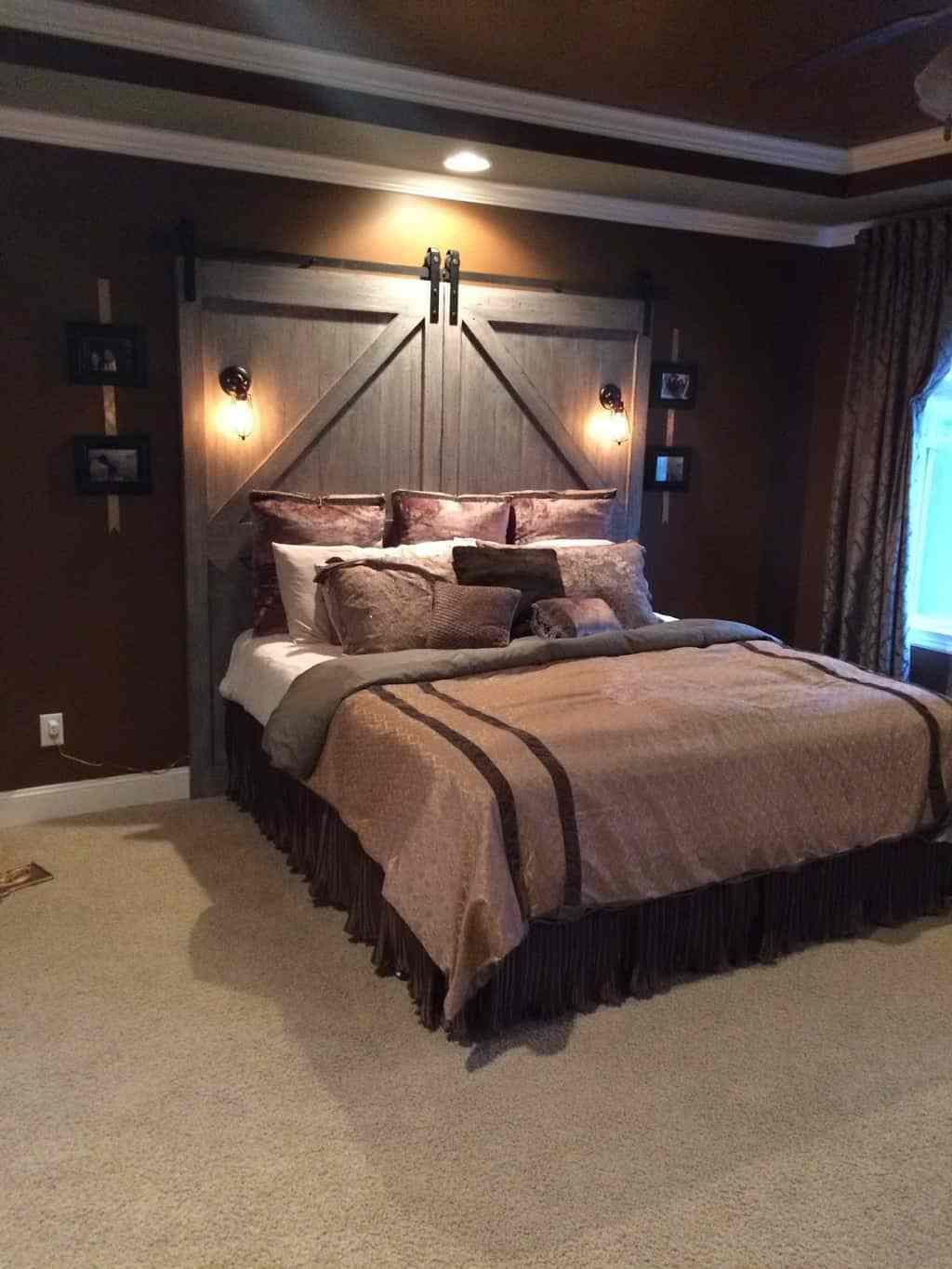 23 Diy Headboard Ideas Creative Inspiration For Your Bedroom For with regard to proportions 1024 X 1365