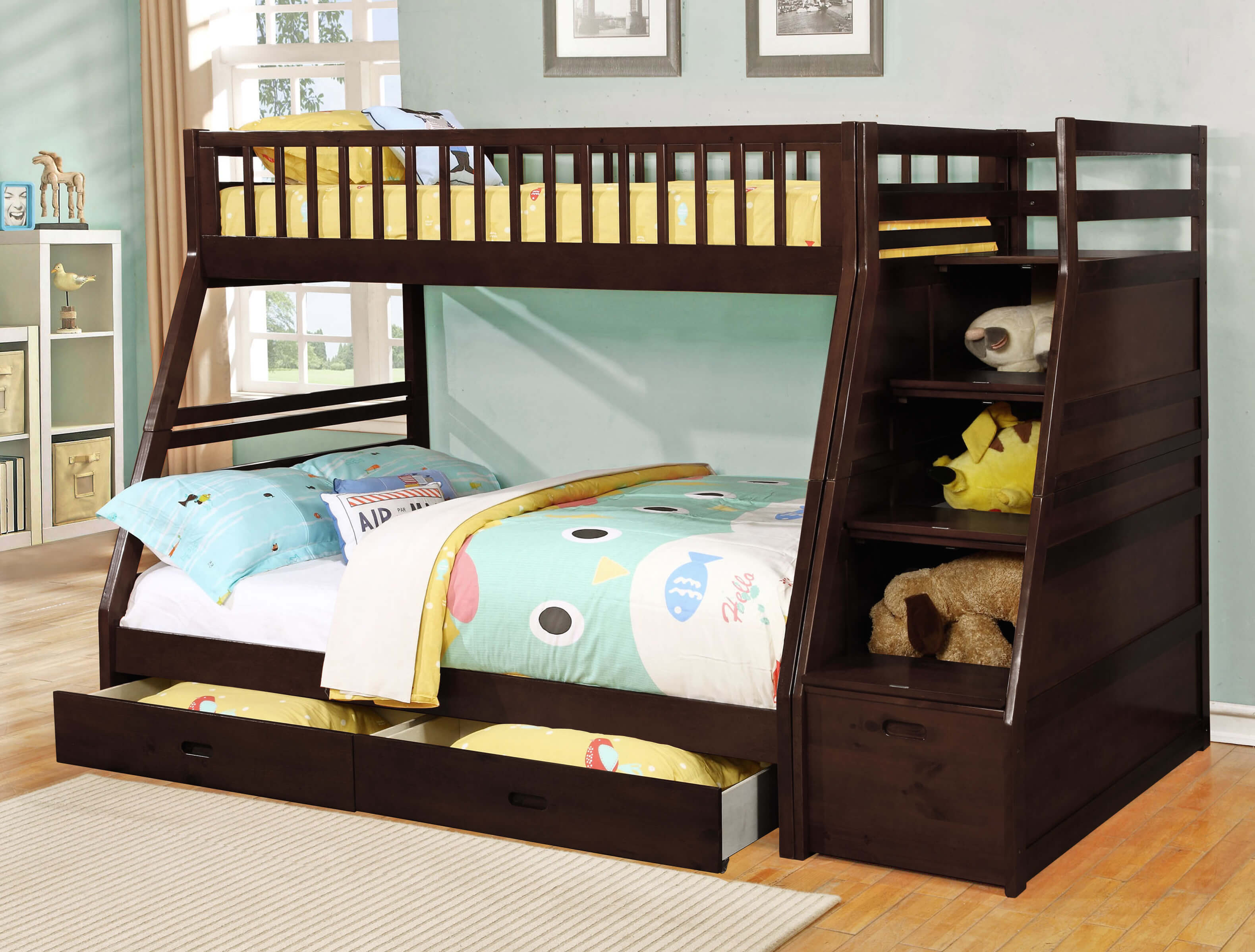 24 Extraordinary Bunk Beds With Steps Kids Love These regarding measurements 3160 X 2400