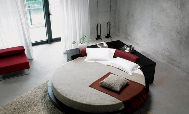 25 Amazing Round Beds For Your Bedroom with proportions 1065 X 800