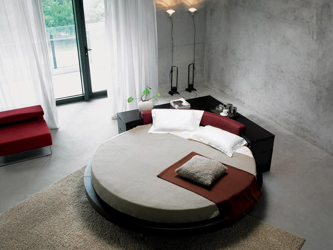 25 Amazing Round Beds For Your Bedroom with proportions 1065 X 800