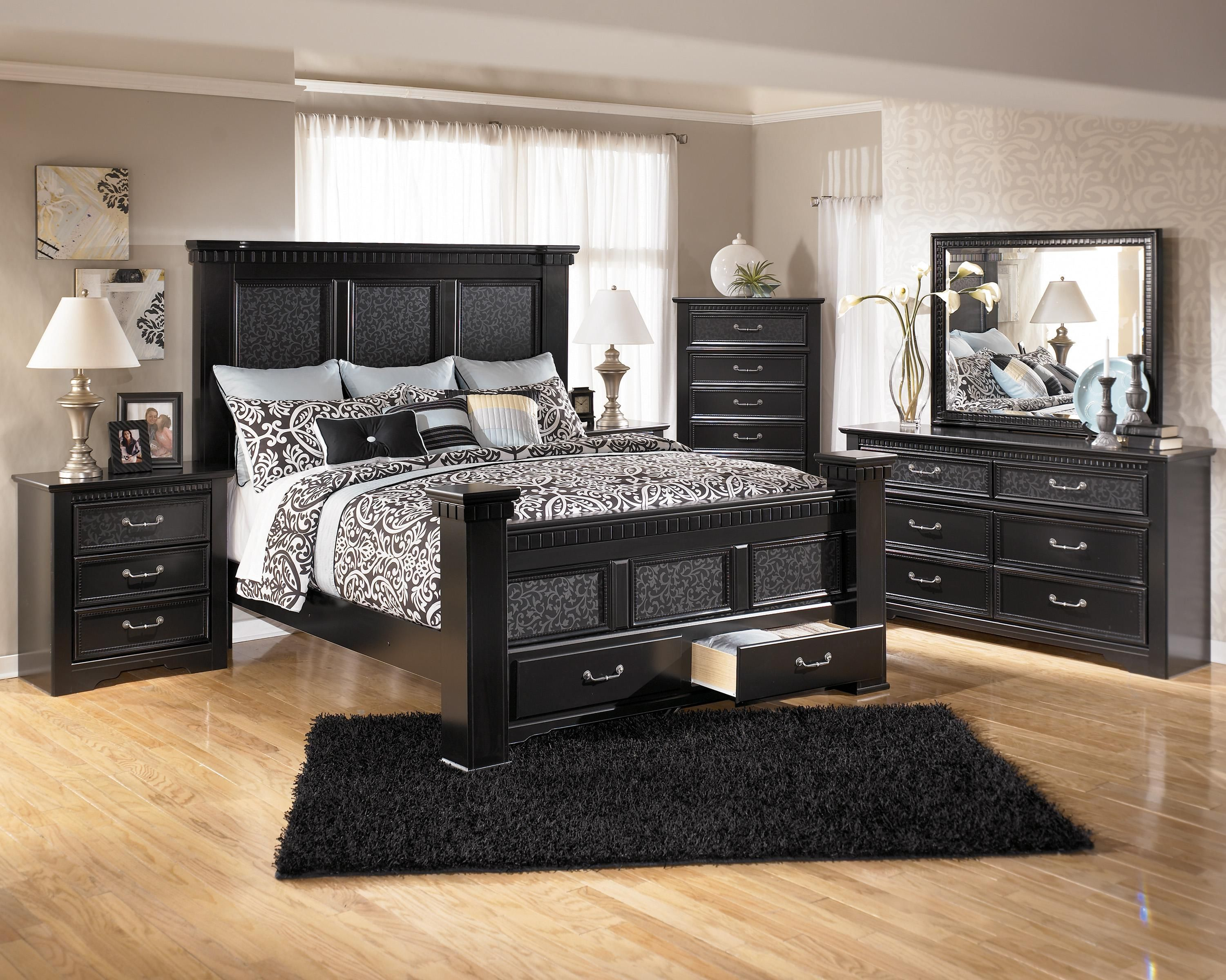 30 Inspiration Picture Of Black Bedroom Furniture Black Bedroom regarding measurements 3001 X 2400