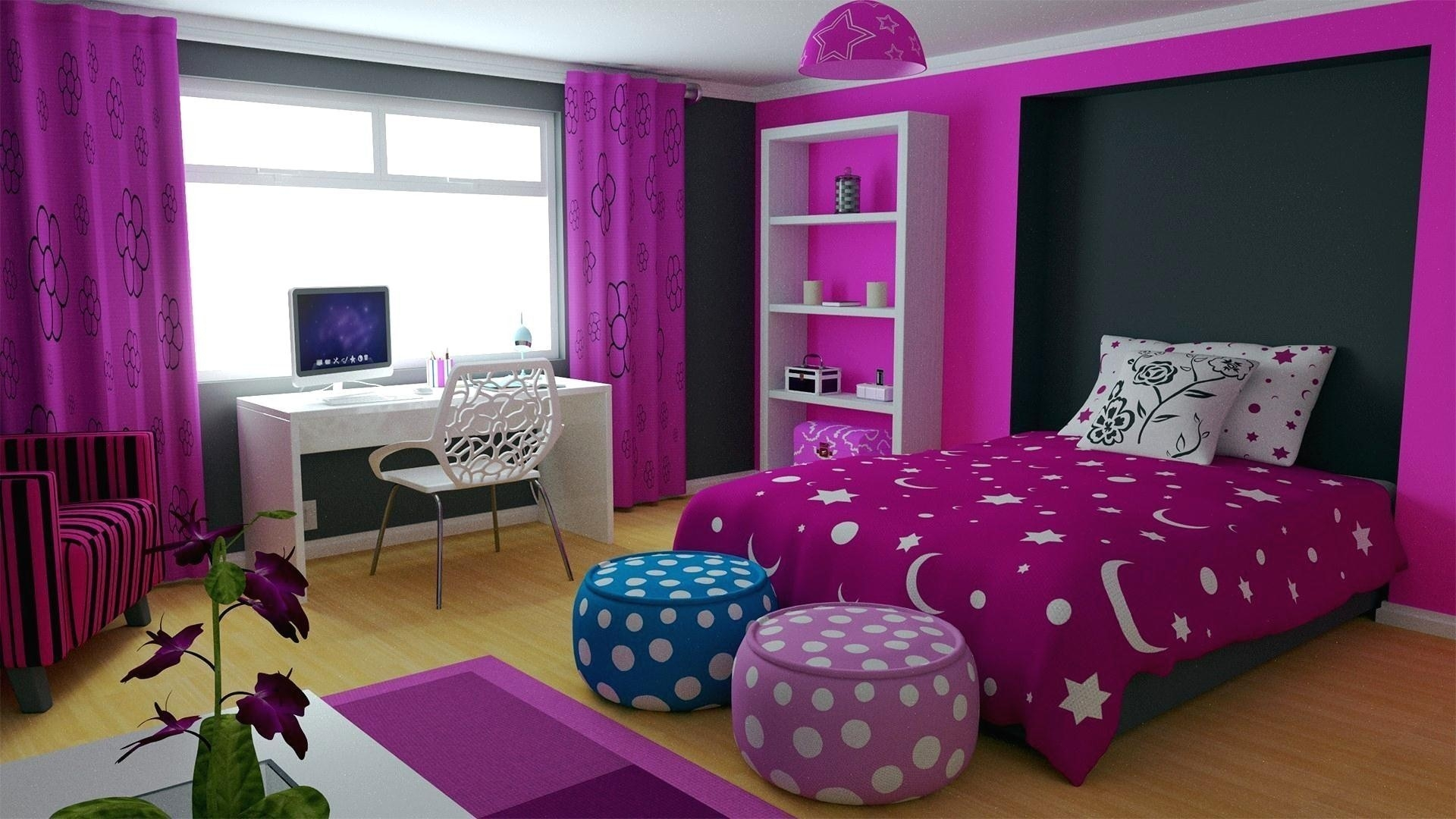 35 Most Fabulous Girls Bedroom Ideas Girly Beds Teen Teenage Girl pertaining to sizing 1920 X 1080