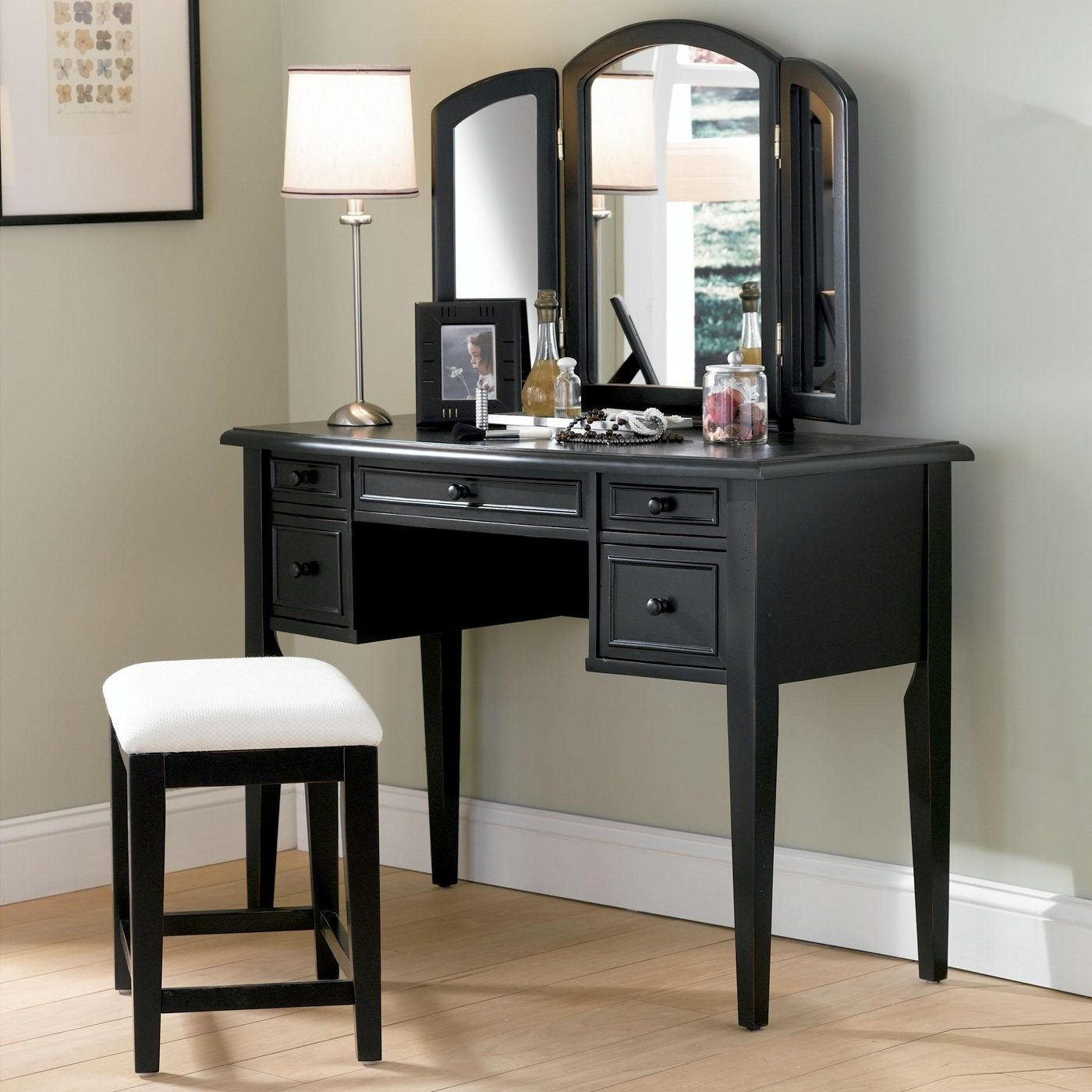 35 Most First Rate Makeup Vanity Mirror Bedroom With Lights White intended for proportions 1400 X 1400