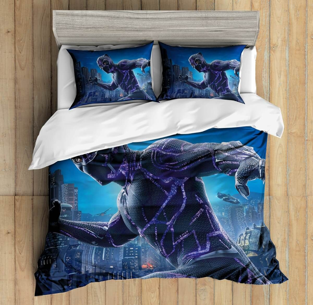 3d Custom Black Panther Bedding Set Duvet Cover Set Bedroom Set inside measurements 1200 X 1171