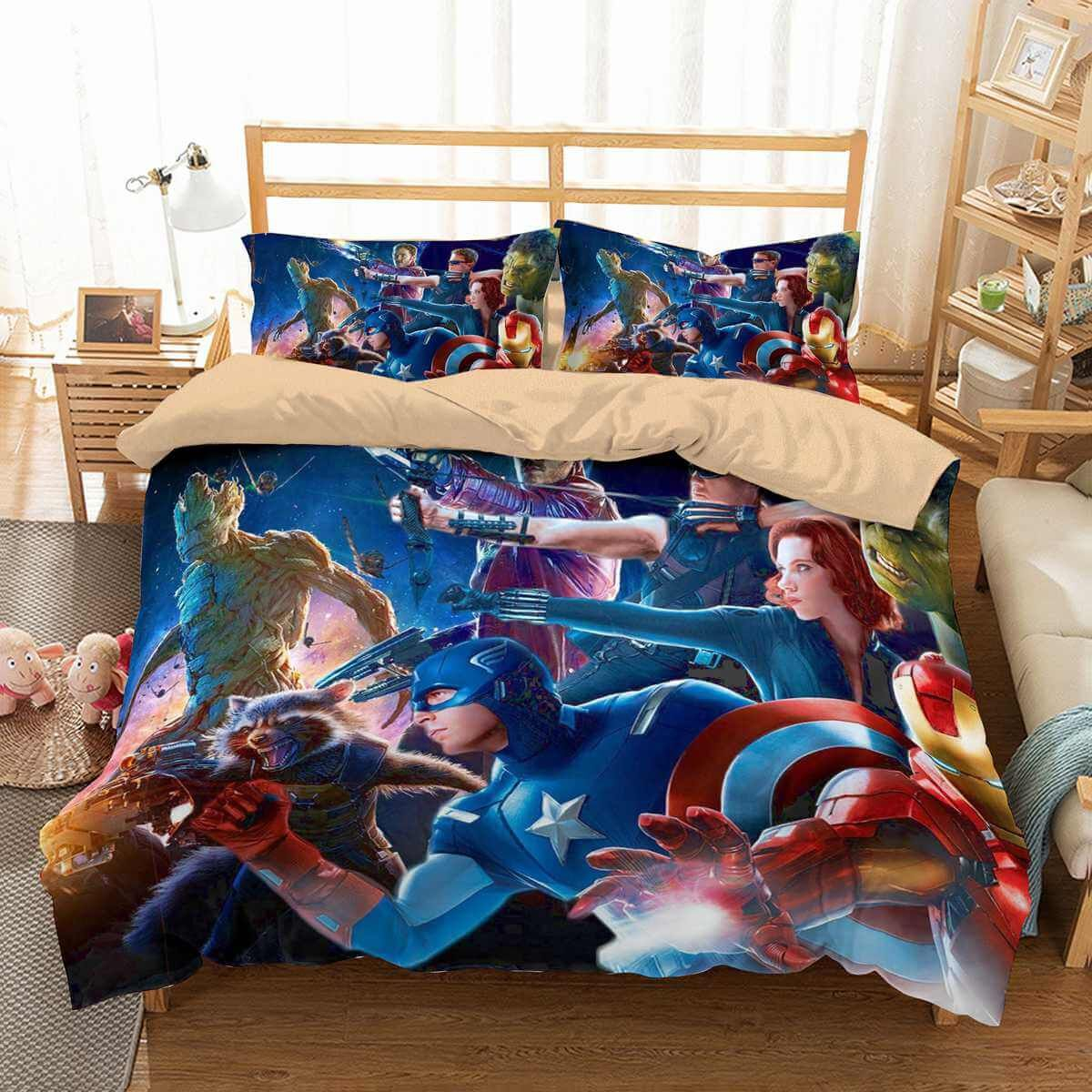 3d Customize Avengers Infinity War Bedding Set Duvet Cover with size 1200 X 1200