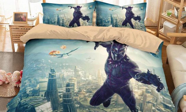 3d Customize Black Panther Bedding Set Duvet Cover Set Bedroom Set throughout dimensions 1200 X 1200