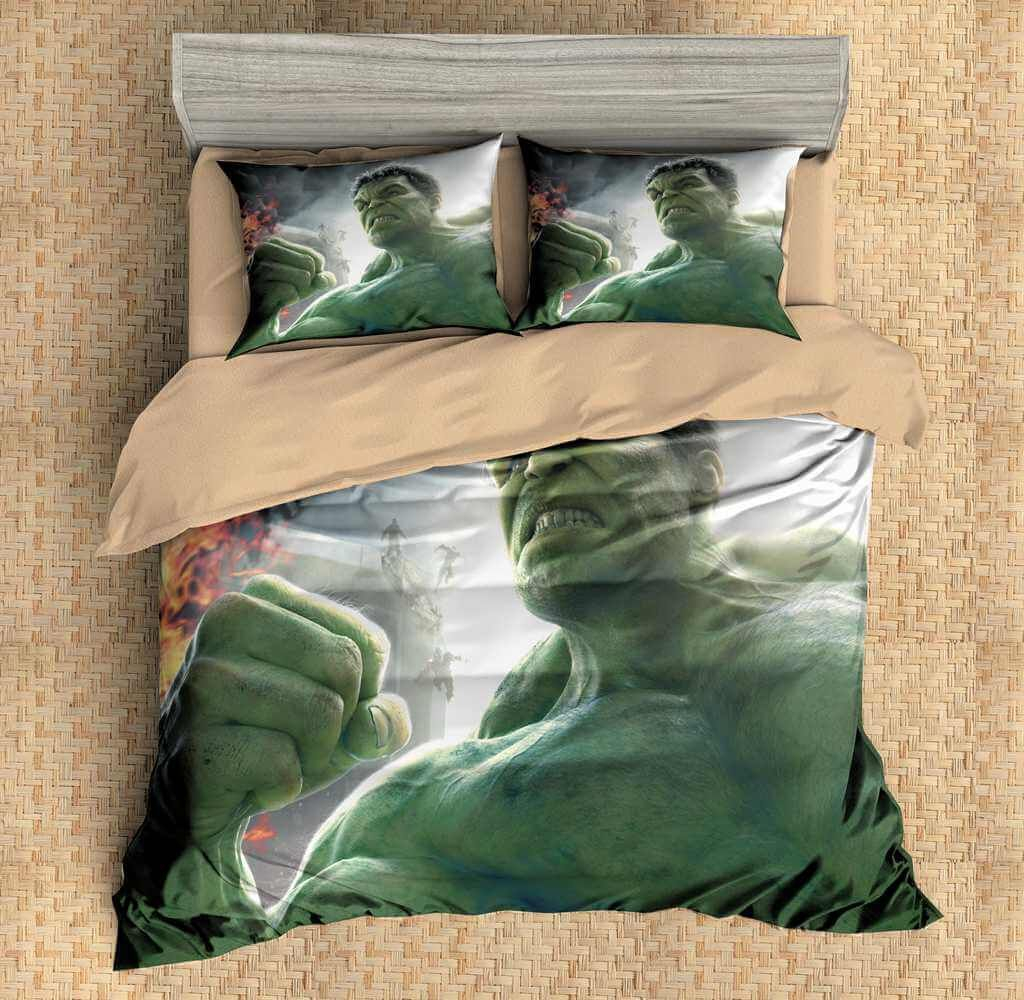 3d Customize Hulk Bedding Set Duvet Cover Set Bedroom Set Bedlinen with regard to size 1024 X 1000