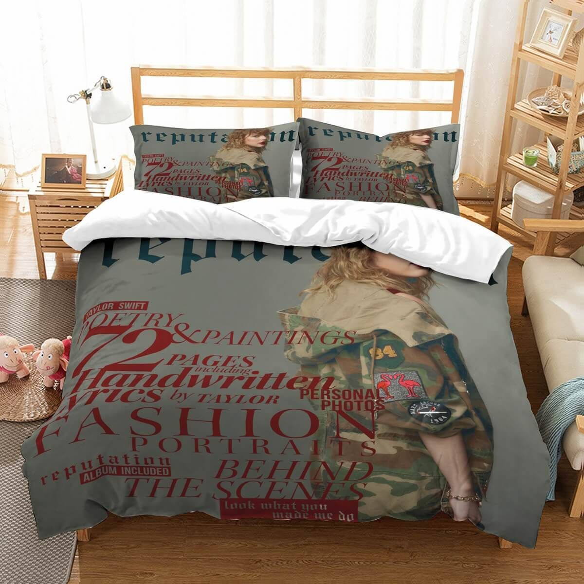 3d Customize Taylor Swift Bedding Set Duvet Cover Set Bedroom Set within size 1200 X 1200