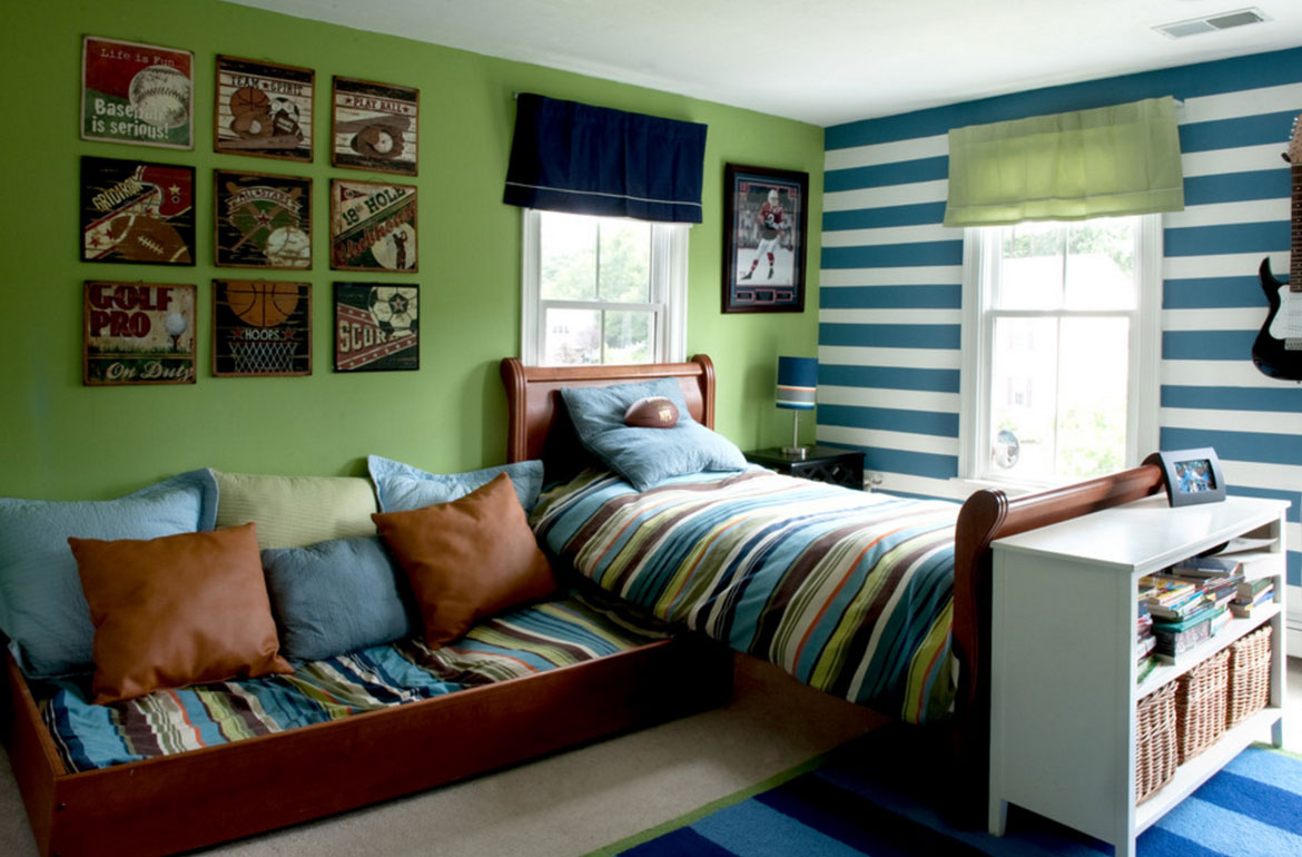 47 Really Fun Sports Themed Bedroom Ideas Home Remodeling in proportions 1170 X 770