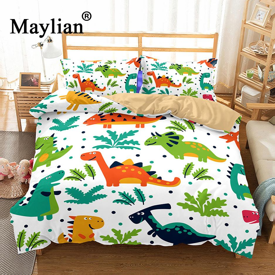 5 Colors 3d Dinosaur Bedding Set Mandala Quilt Cover Peace Design Bed Set Bohemian A Mini Van Bedclothes 3pcs Be1118 regarding size 938 X 938
