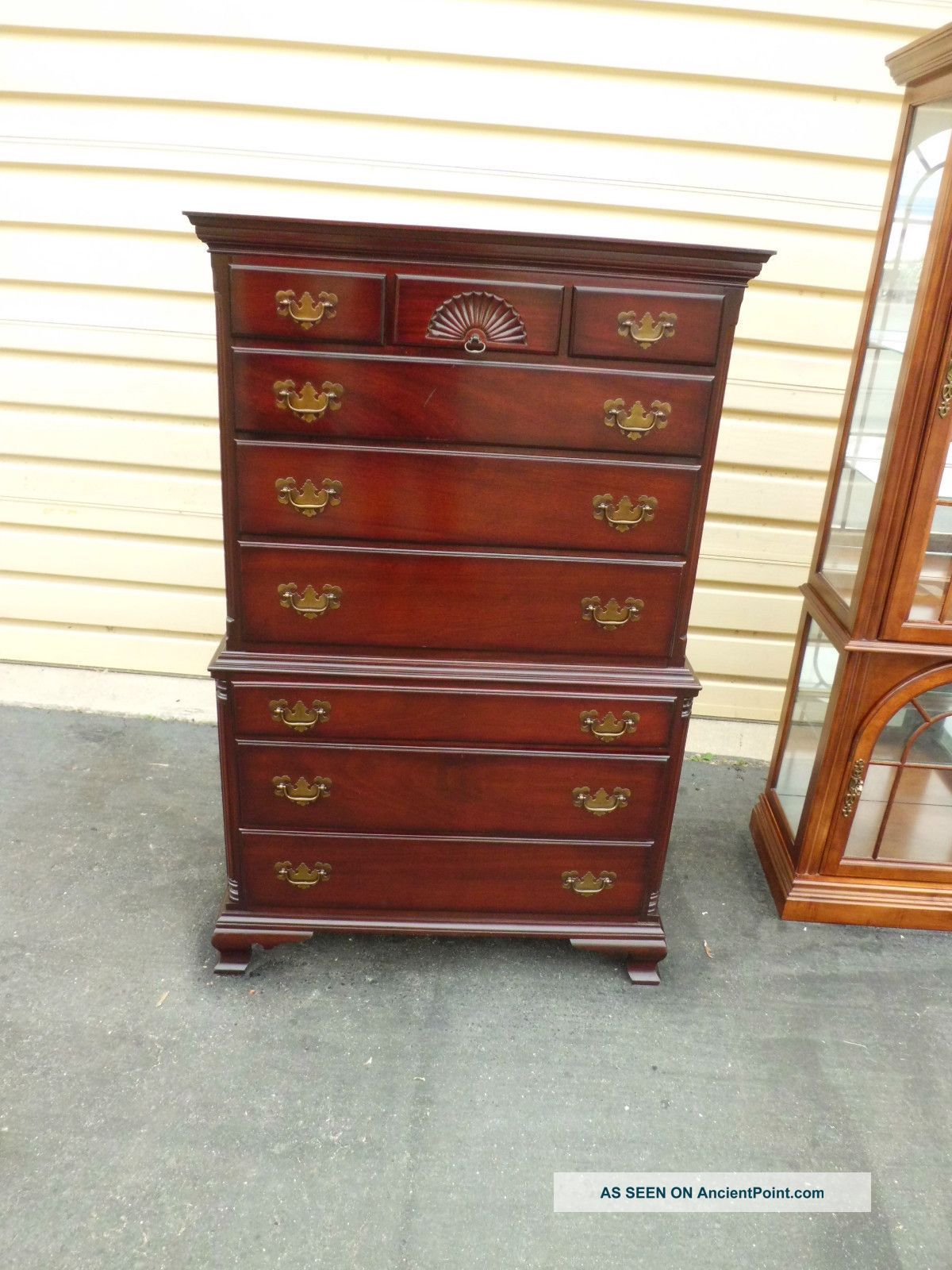 50523 Kling Mahogany High Chest Dresser Post 1950 Photo Furniture within dimensions 1200 X 1600