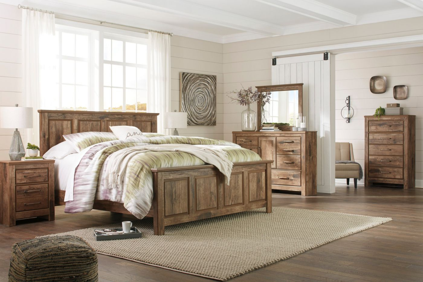 6 Pc Blaneville King Bedroom Set inside dimensions 1400 X 933