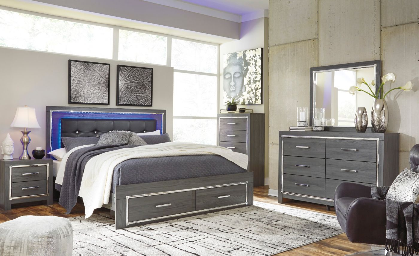 6 Pc Lodanna Storage Bedroom Set pertaining to measurements 1400 X 858