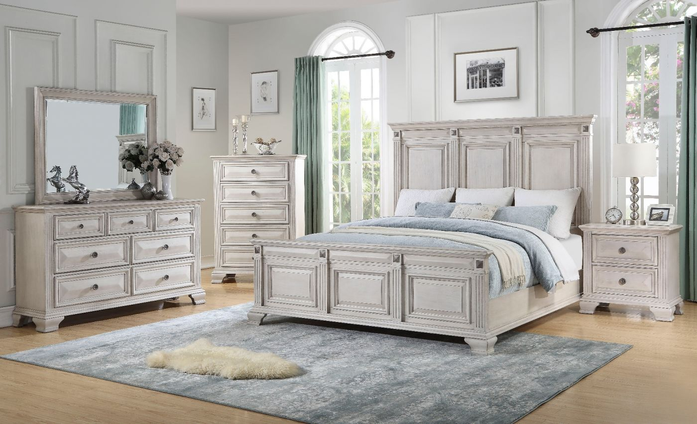 6 Pc Passages Light Bedroom Set with dimensions 1400 X 852