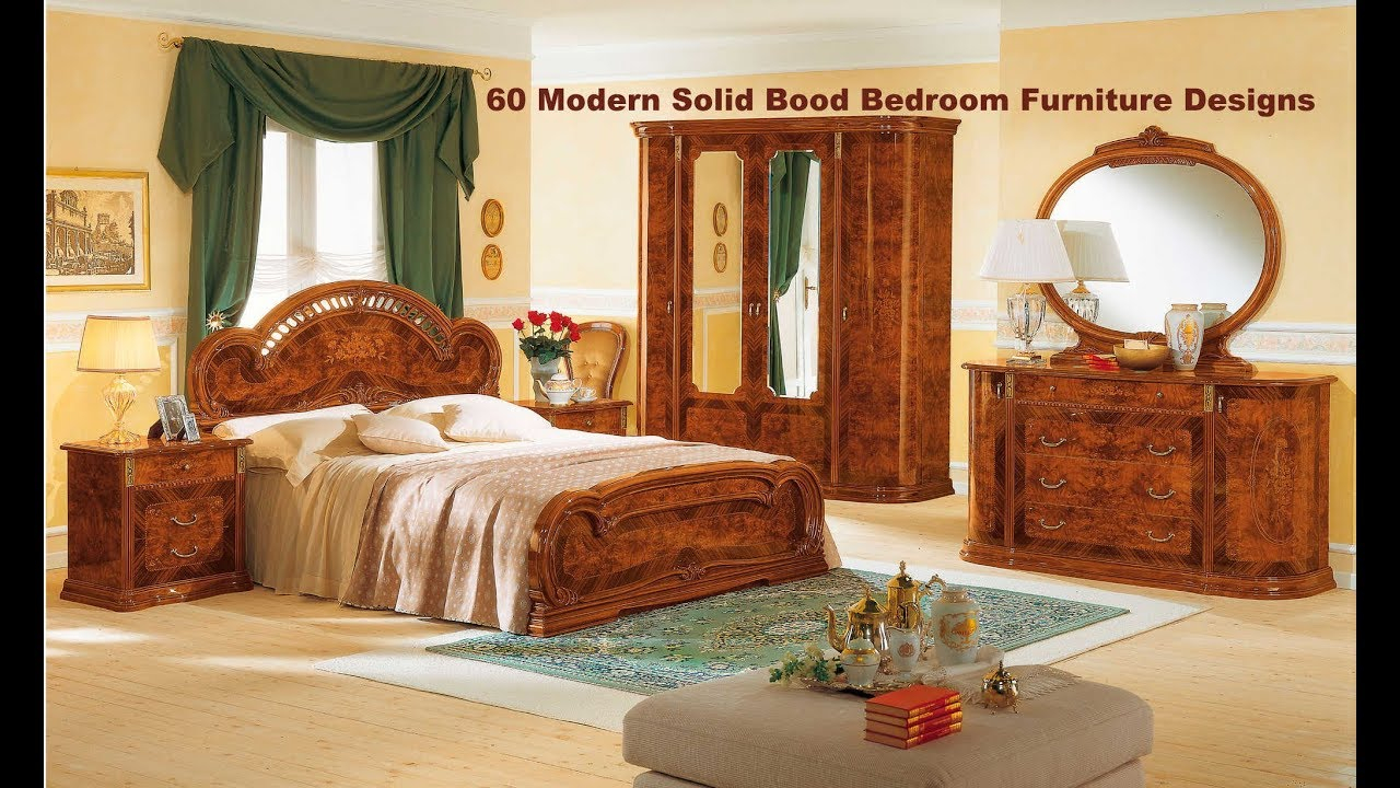 60 Modern Solid Wood Bedroom Furniture Designs 2018 with regard to dimensions 1280 X 720