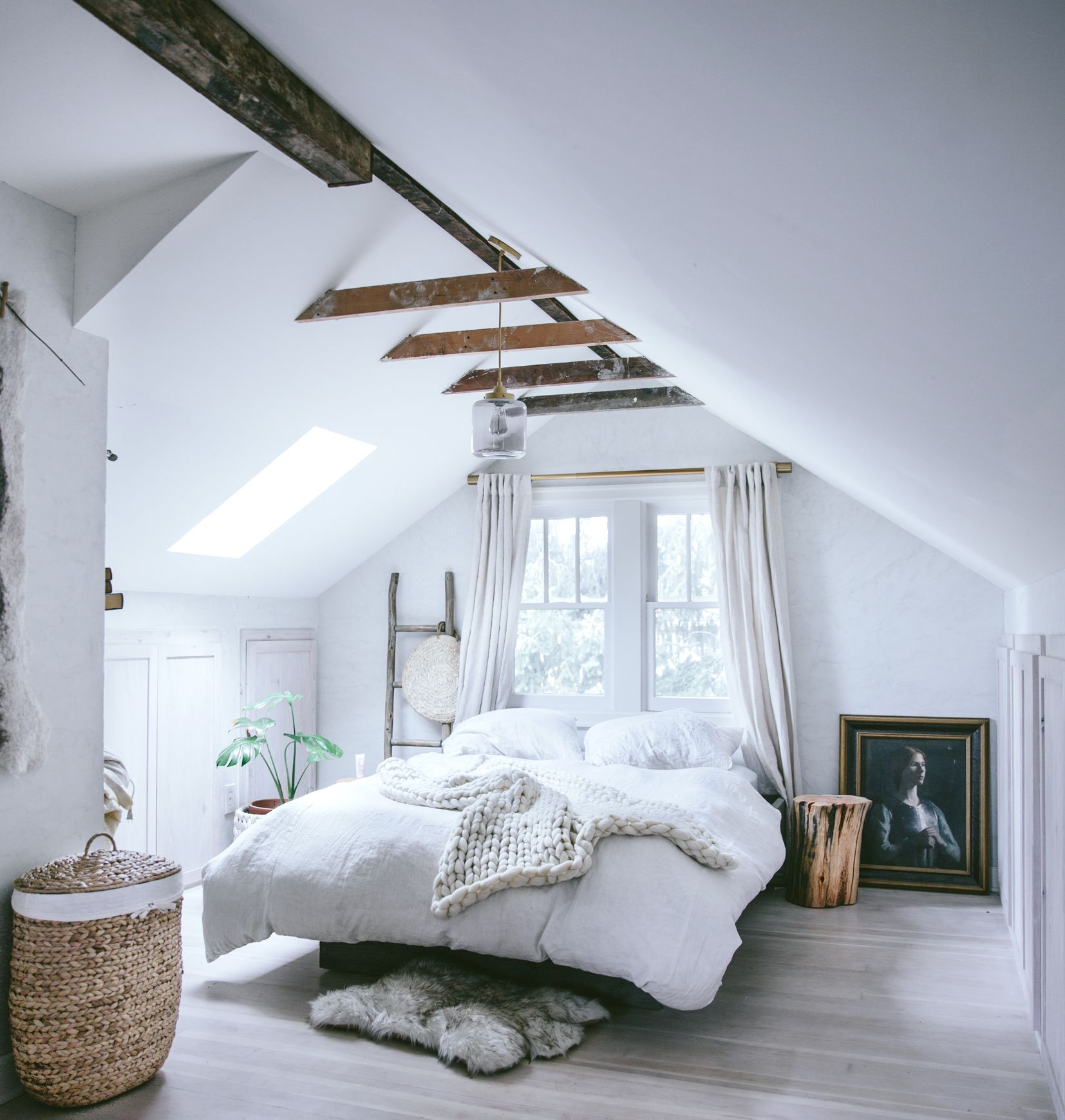 8 Cozy Bedroom Attic Lofts Scandinavian Interior Style Bedroom Loft in dimensions 1654 X 1739