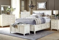 A America Northlake Storage Panel Bedroom Set In Linen White within size 1229 X 768