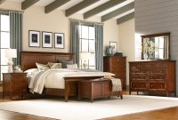 A America Westlake Storage Bedroom Set In Cherry in size 1200 X 807