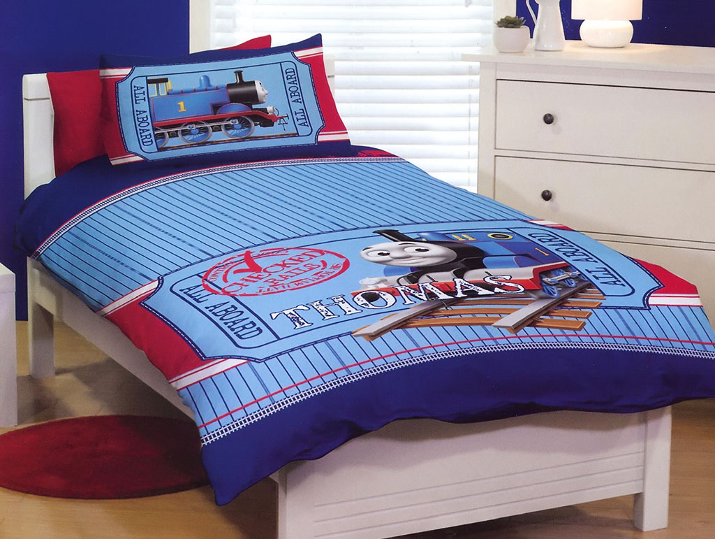 A Thomas The Tank Engine Bedroom Kids Bedding Dreams with regard to sizing 1024 X 771