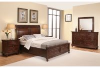 Abson Caprice Cherry Wood Bedroom Set 6 Piece for sizing 3500 X 3500