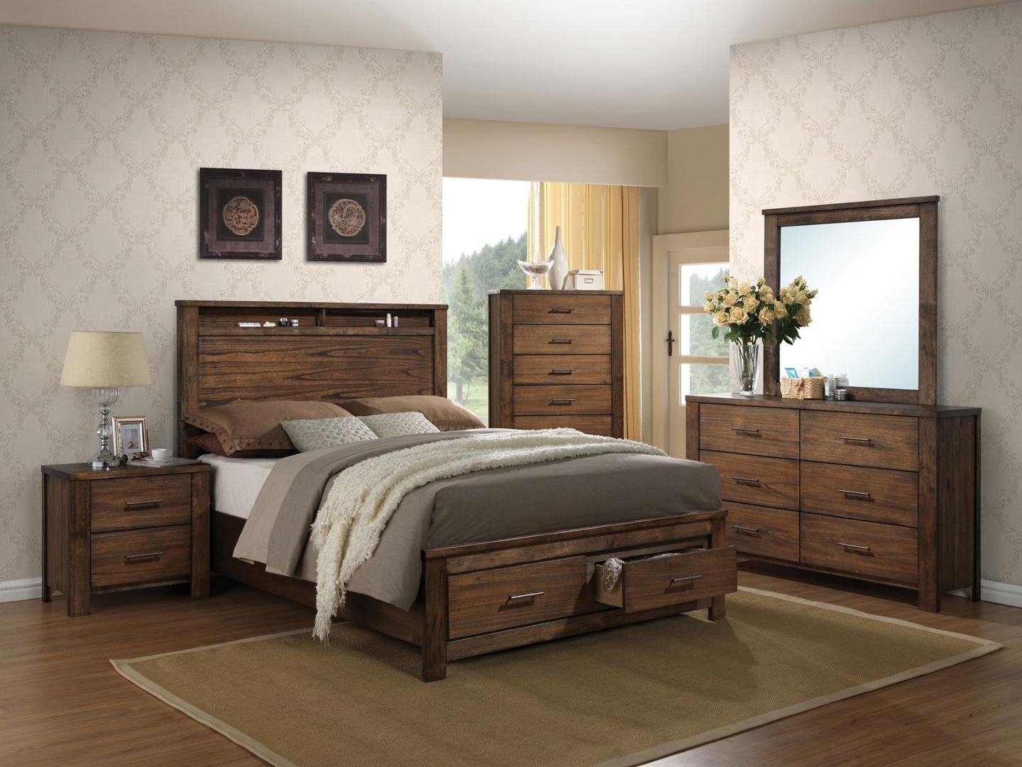 Acme Furniture Merrilee 5 Piece King Size Bedroom Set in measurements 1440 X 1080