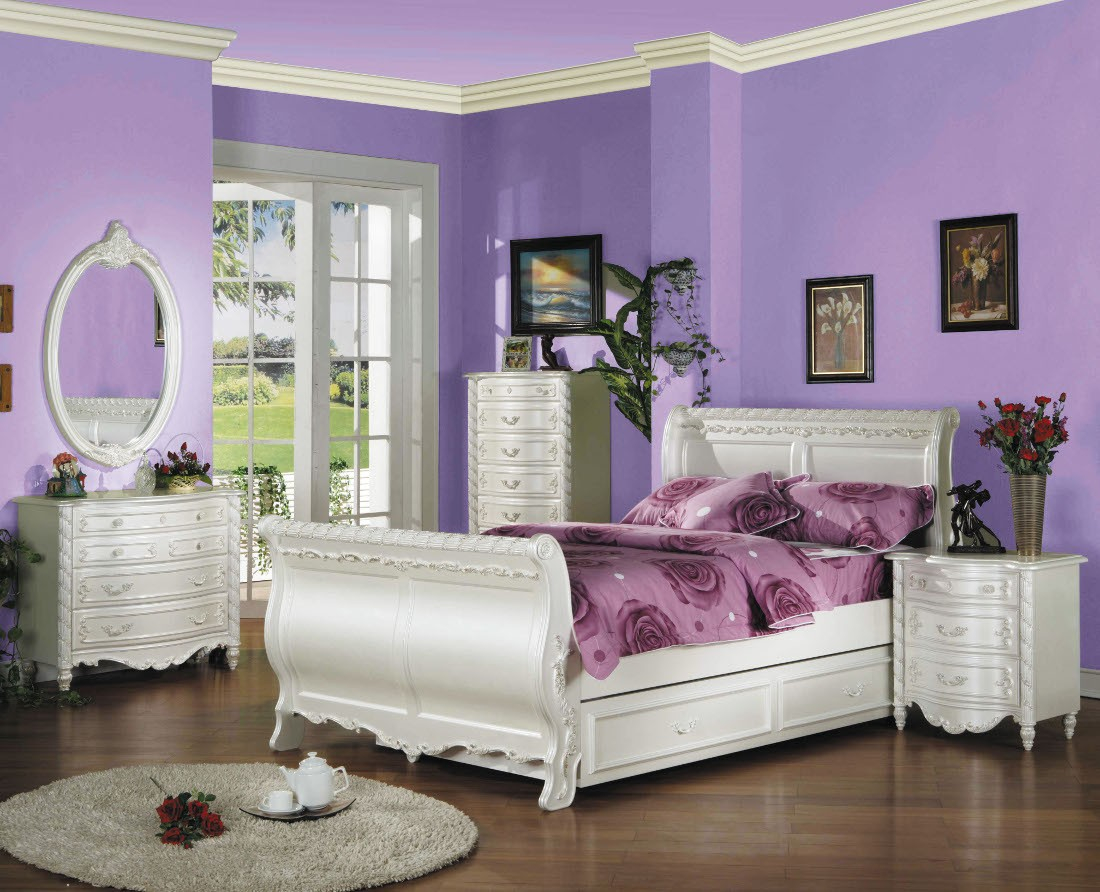 Acme Furniture Pearl White 5pc Twin Bedroom Set With Trundle intended for measurements 1100 X 892