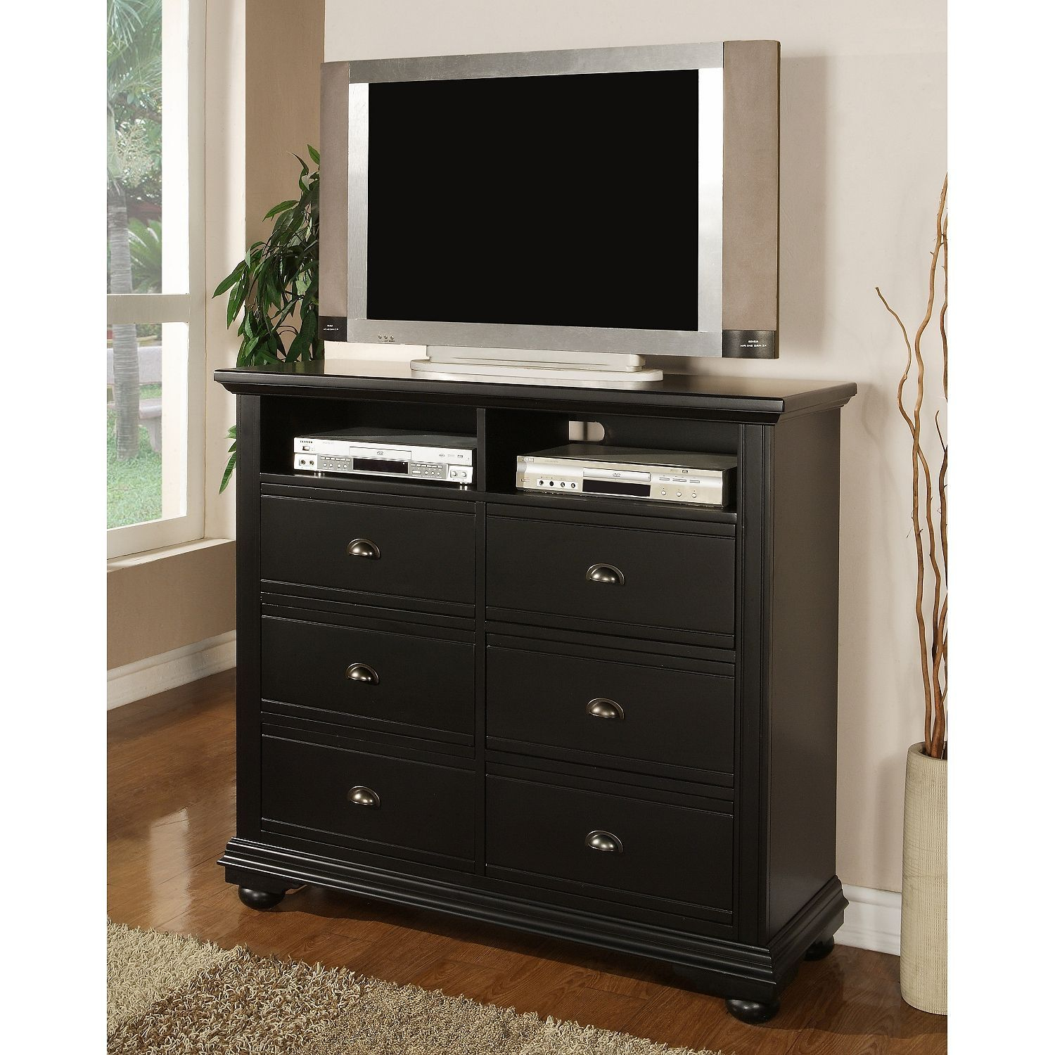 Addison Black Media Chest Sams Club Home Ideas Dresser Black for size 1500 X 1500