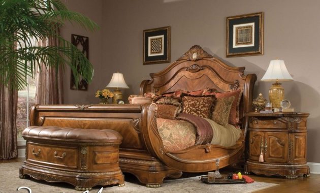 Aico Cortina Ii King Sleigh Bed Also Called The Hampton Court In for measurements 1280 X 1007