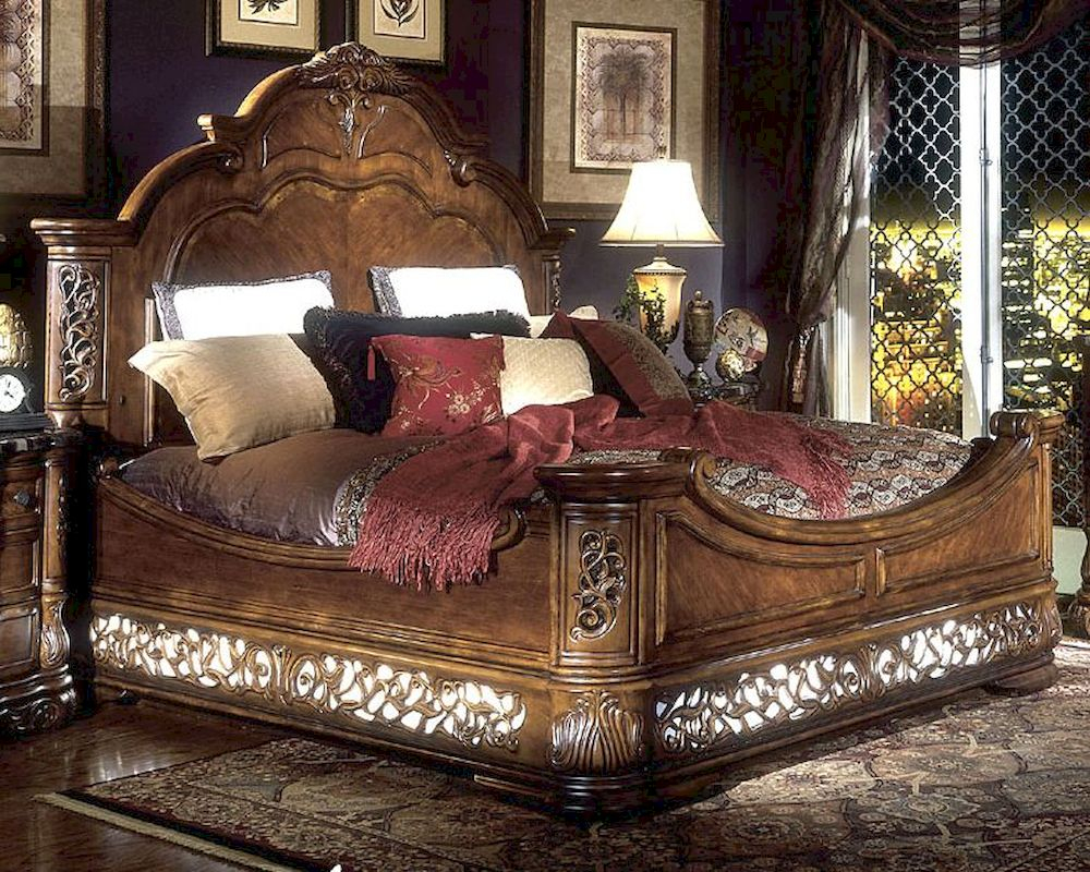 Aico Queen King Bed Excelsior Ai N590 1 throughout dimensions 1000 X 800