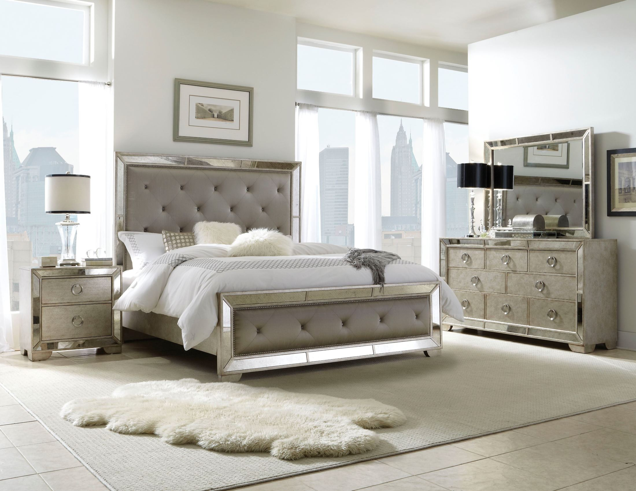 Ailey Platform Bedroom Set within proportions 2200 X 1700