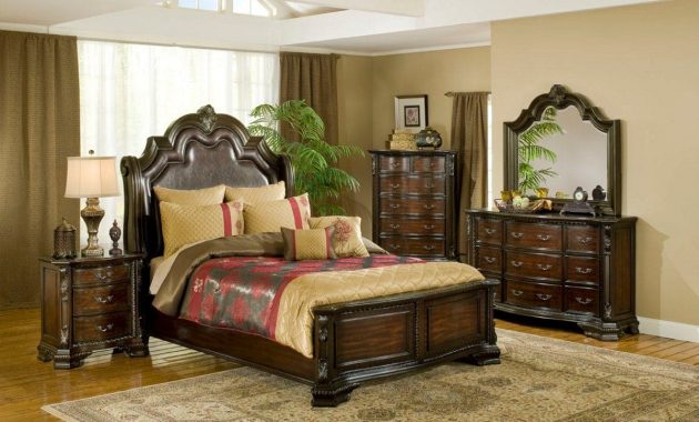 Alexandria Bedroom Bed Dresser Mirror Queen B1100 throughout measurements 1200 X 1200