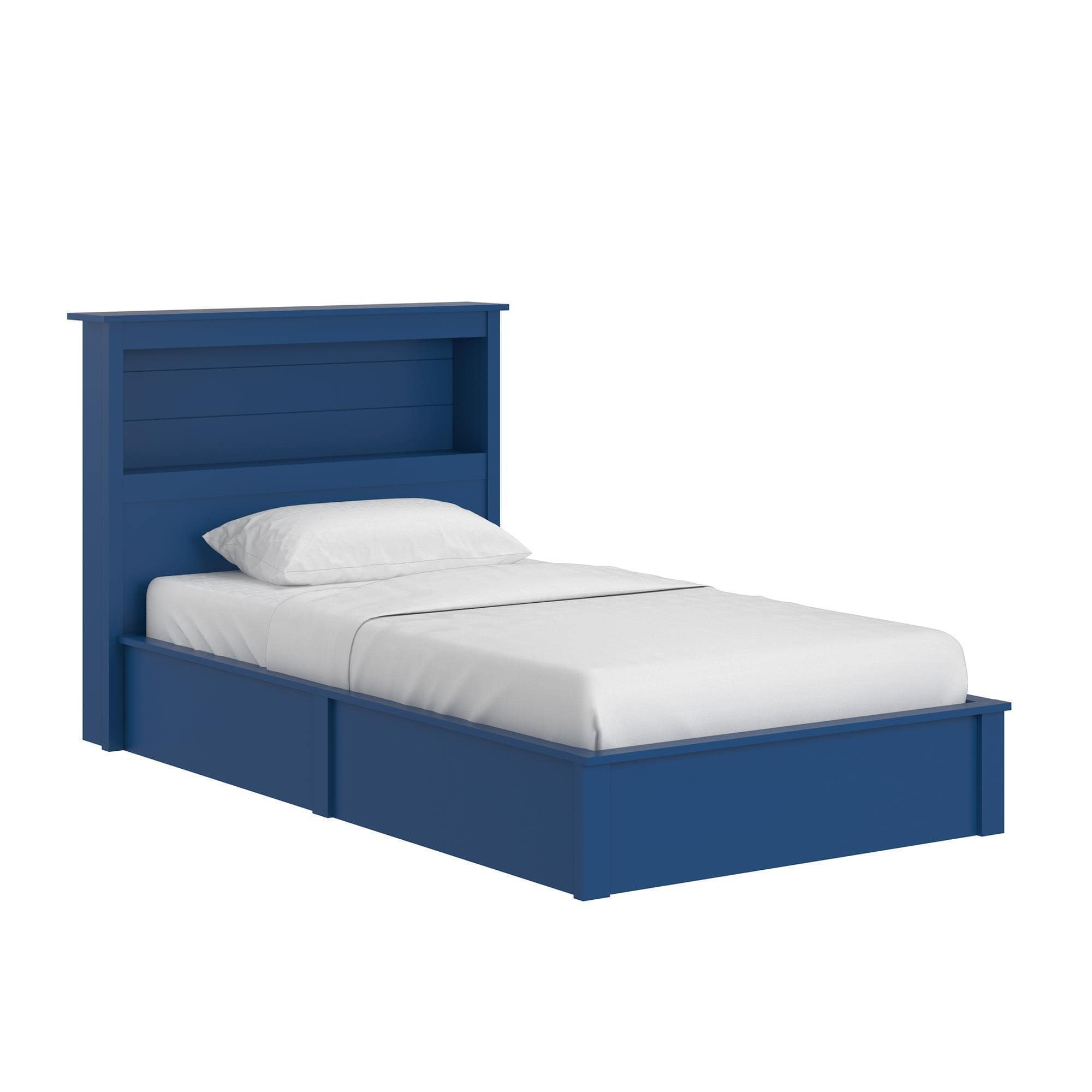Altra Ameriwood Home River Layne Bed And Headboard Blue with regard to size 2000 X 2000