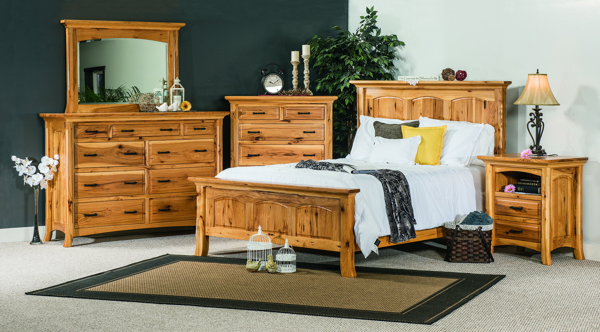 Amish Homestead Bedroom Set Bedroom Furniture in proportions 2000 X 1108