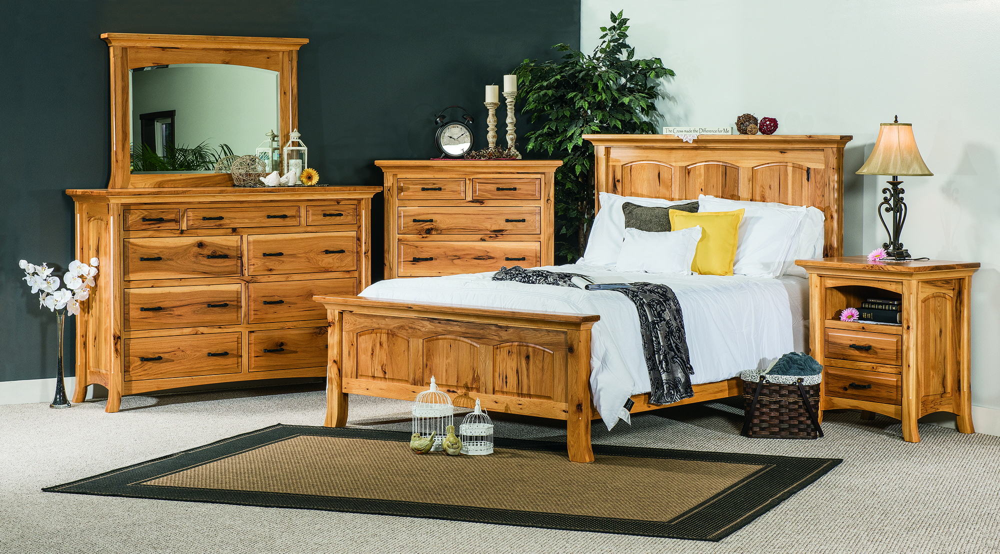 Amish Homestead Bedroom Set Bedroom Furniture with regard to dimensions 2000 X 1108