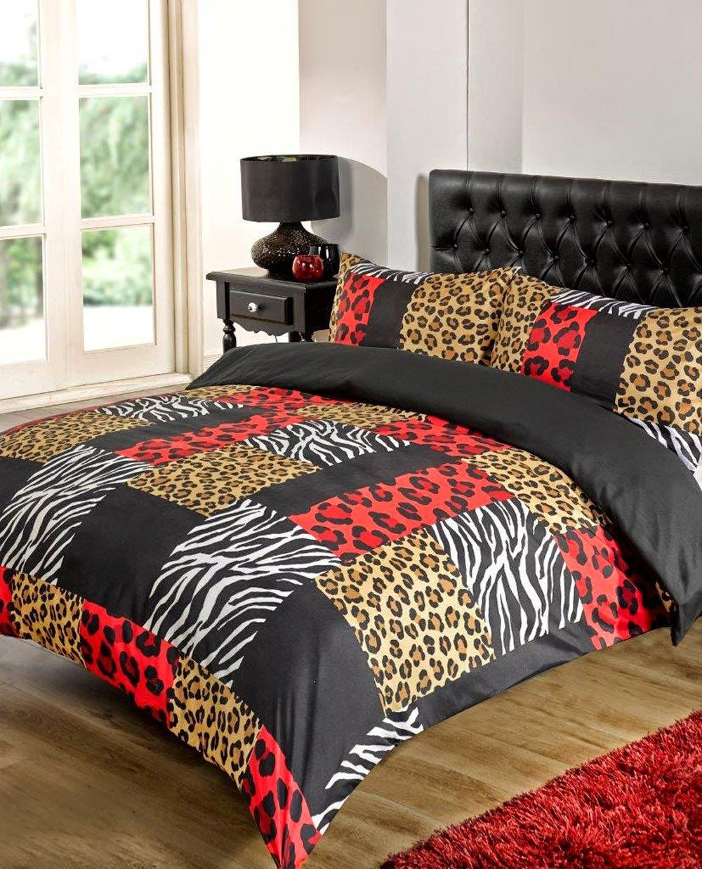 Animal Print Bed Sets Leopard Print Zebra Print Duvet Set Want in proportions 1000 X 1238