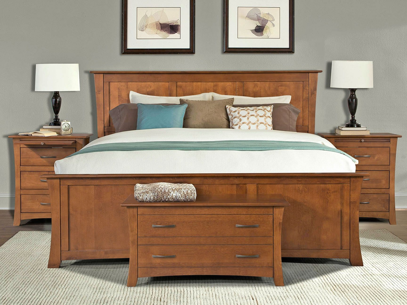 Ansprechend Solid Oak Bedroom Furniture Set Hardwood Childrens for proportions 1728 X 1296