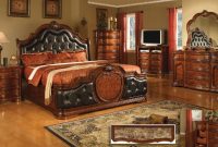 Antique Style Cherry Finish Classic Bedroom Woptional Casegoods in dimensions 1200 X 687