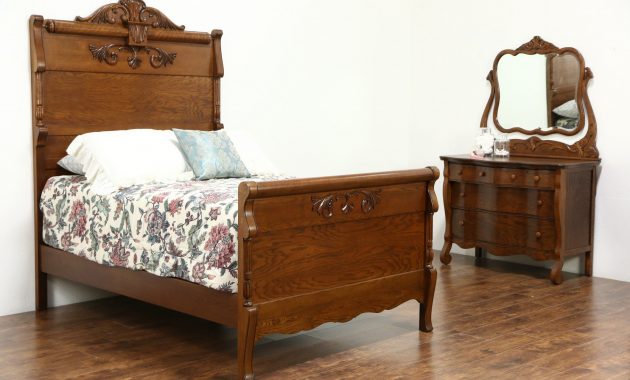 Antique Tiger Oak Bedroom Furniture Home Decorating Interior Within pertaining to proportions 2295 X 1522