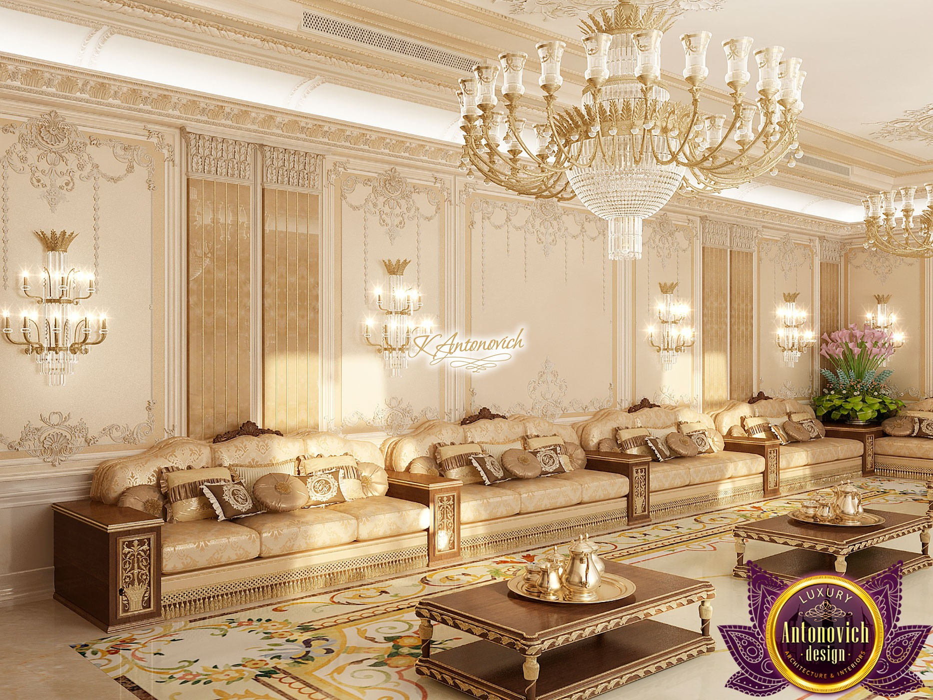 Arabic Majlis Interior Design with sizing 1867 X 1400