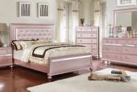 Ariston Rose Gold Bedroom Set pertaining to size 2400 X 1309