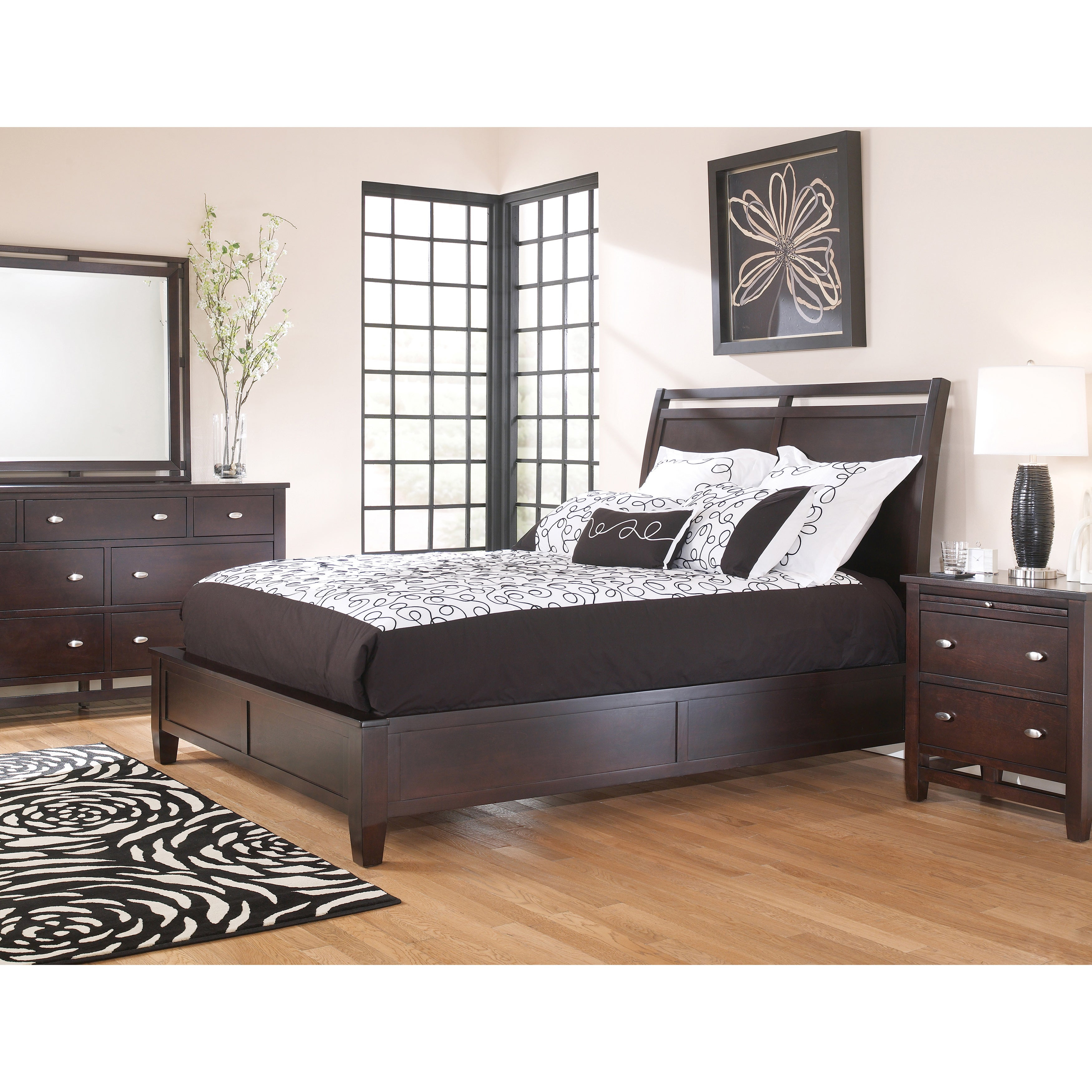 Art Van Hudson 6 Piece King Bedroom Set for proportions 3500 X 3500