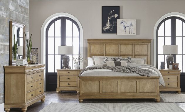 Ash Woods Aged Birch Panel Bedroom Set inside size 2200 X 1700