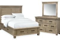 Ashfield Queen Storage Bedroom Set 4 Piece Costco Platform Bed pertaining to size 1500 X 950